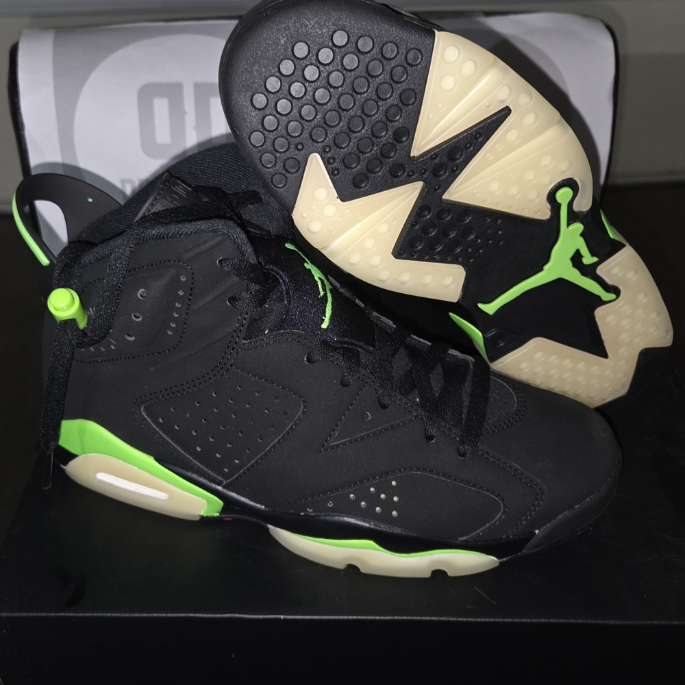 Jordan 6 Electric Green Sneakers